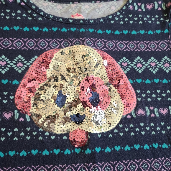 Sequin Puppy Tee-Shirt - Picture 3 of 4